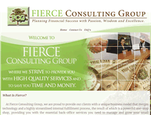 Tablet Screenshot of fiercecg.com